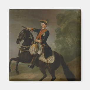 Aimant Von Schwerin de Graf de Kurt Christoph à cheval