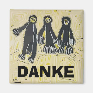 Aimant Voodoo Doll, THANKS, Personalize