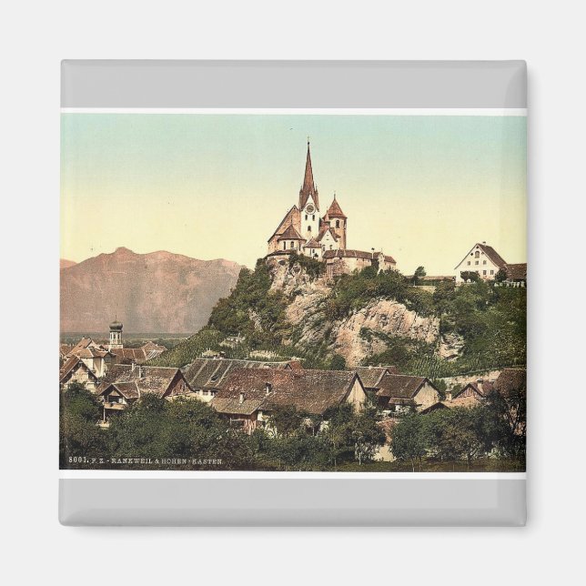 Aimant Vorarlberg Rankweil et Hohenkasten, Tyrol, Austro (Devant)