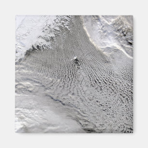 Aimant Vortexes de nuage outre d'île de janv. Mayen