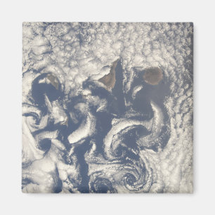 Aimant Vortices nuageuses dans la région des Canaries
