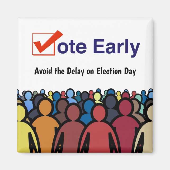 Aimant Vote anticipé (Devant)