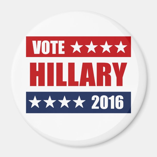 Aimant VOTE HILLARY 2016.png (Devant)