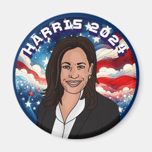 Aimant Vote pour Kamala Harris 2024