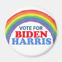 Vote pour l'élection de Biden Harris Rainbow