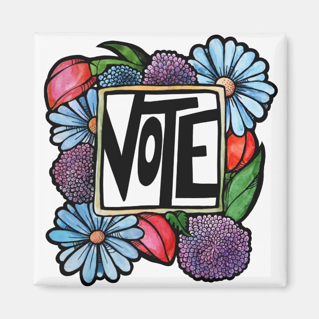 AIMANT VOTER (Devant)