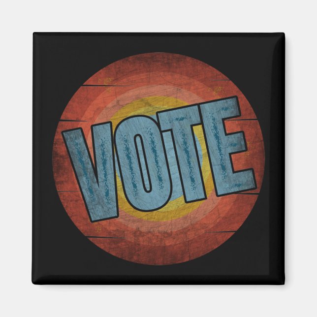 AIMANT VOTER VINTAGE (Devant)