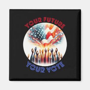Aimant Votre Avenir Votre Sticker Vote S 2024
