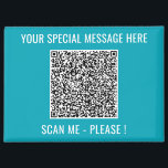 Aimant Votre code QR et le texte personnalisé Surprise Ma<br><div class="desc">Choisissez des couleurs et des polices - Magnet Your Special QR Code Info and Custom Text Personnalisé Modern Magnets / Cadeau - Ajouter votre QR Code - Image ou logo - photo / Texte - Nom ou autre info / message - Redimensionner et déplacer ou supprimer / Ajouter des éléments...</div>