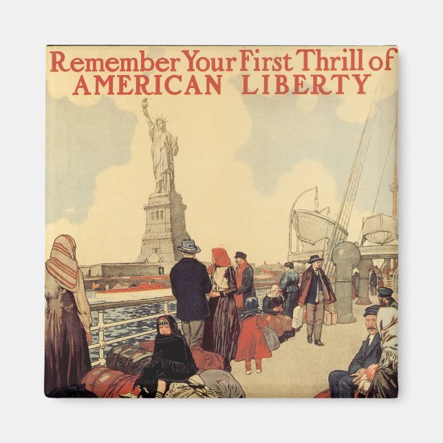 Aimant "Votre devoir" - 2e prêt Liberty (Devant)