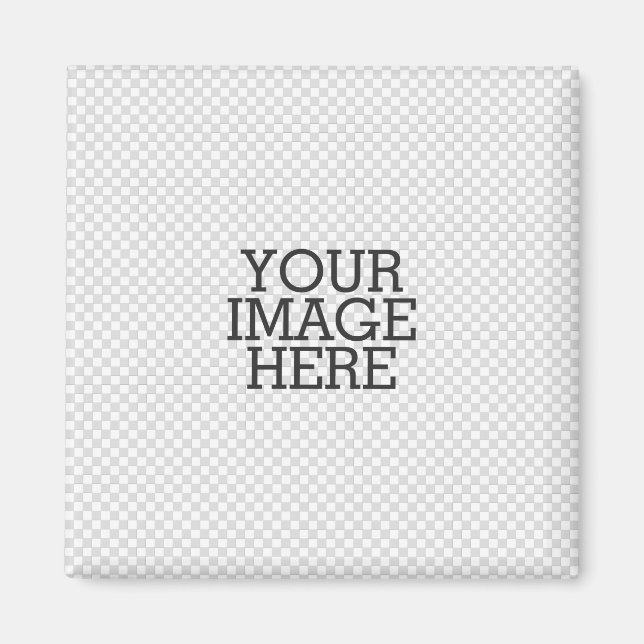 Aimant Votre image ici Étape facile vers votre propre cré (Devant)