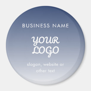 Aimant Votre logo avec un dégradé de couleur modifiable