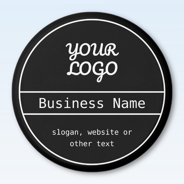 Aimant Votre logo | Conception d'entreprise unique et mod (Créateur téléchargé)