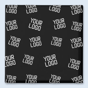 Aimant Votre logo ou image Modèle aléatoire