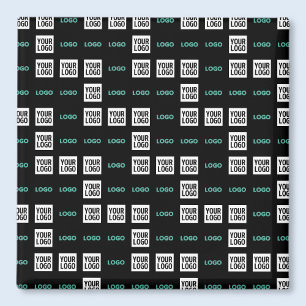 Aimant Votre logo ou image   Zig Zag Motif avec deux imag