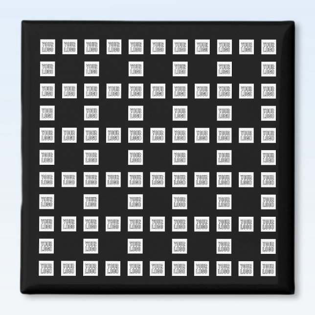 Aimant Votre logo ou votre Motif de répétition unique (Créateur téléchargé)