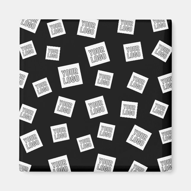 Aimant Votre logo, photo ou autre image | Placement aléat (Devant)