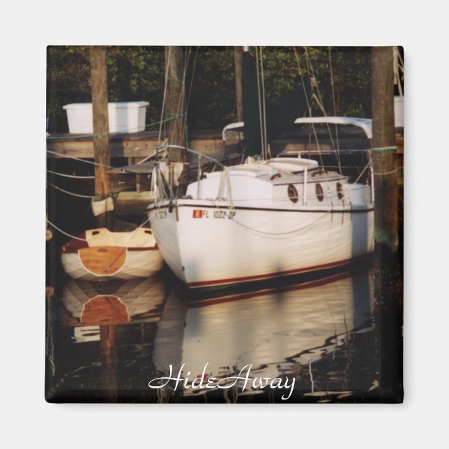 Aimant Votre Magnat de voilier personnalisé (Devant)