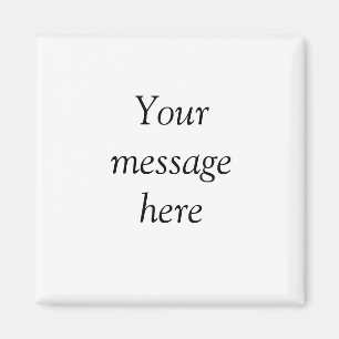 Aimant Votre message ici ajoutez le nom du texte image ci