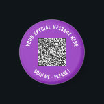 Aimant Votre Modèle d'aimant de texte et de couleur perso<br><div class="desc">Choisissez des couleurs et des polices - Concevez vos propres Magnets personnalisés avec votre code QR spécial Scan Info et texte personnalisé Promotional Business ou Personal Funny Magnet Gift - Ajouter votre code QR - Image - Photo ou Logo / et Texte - Nom ou autre info / message -...</div>
