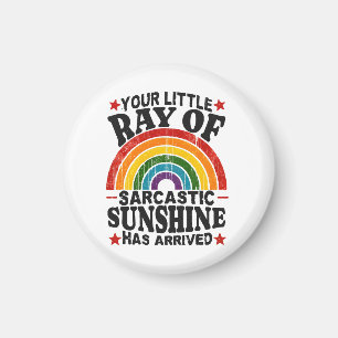 Aimant Votre petit rayon de soleil sarcastique