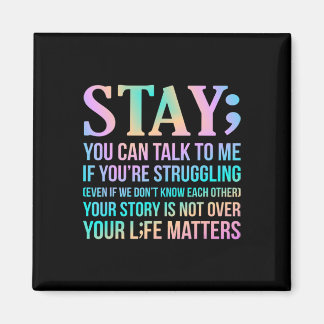 Aimant Votre vie compte Joyeux soutien à la sensibilisati