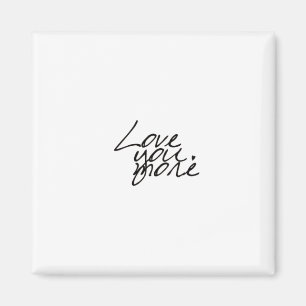Aimant Vous aimez plus de style authentique et sincère