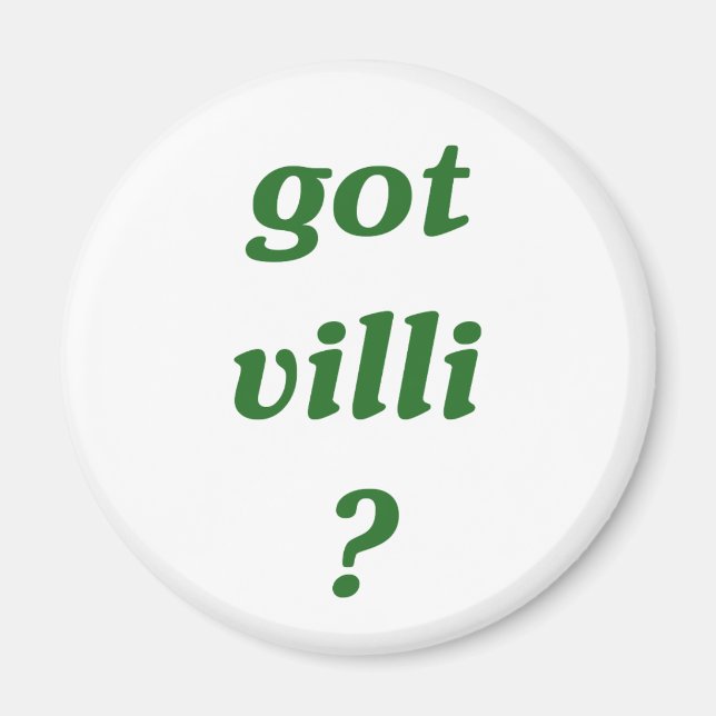 Aimant vous avez des villi ? (Devant)