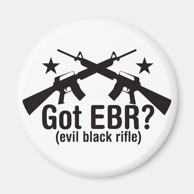 Aimant Vous avez EBR ? AR15 (Devant)