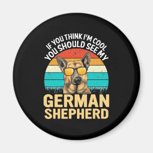 Aimant Vous Devriez Voir Mon Berger Allemand