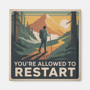 Aimant Vous êtes autorisé à redémarrer