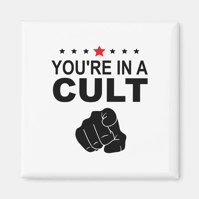 Aimant Vous êtes dans un signe de culte  (Devant)