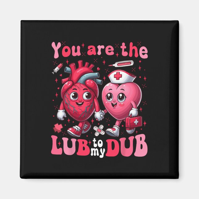 Aimant Vous êtes La Lube À Mon Dub Infirmière Cvicu Valen (Devant)