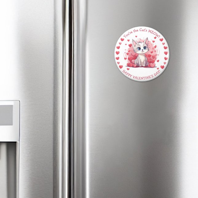 Aimant Vous êtes la Saint Valentin Meow Small Kid’s Class (Créateur téléchargé)