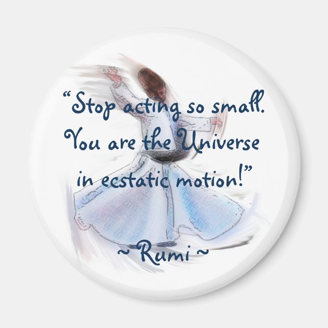 Aimant Vous Êtes L'Univers ! La sagesse poétique de RUMI (Devant)