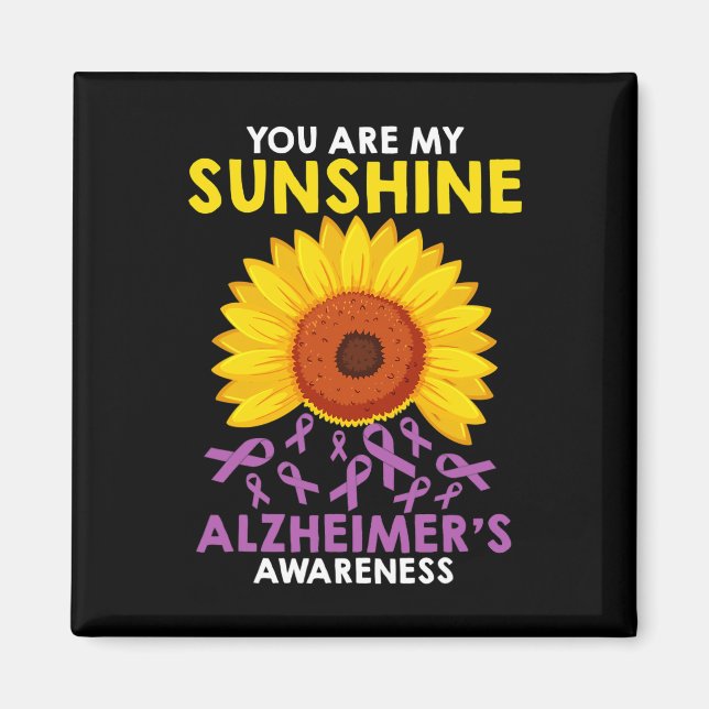 Aimant Vous êtes mon rayon de soleil La sensibilisation à (Devant)
