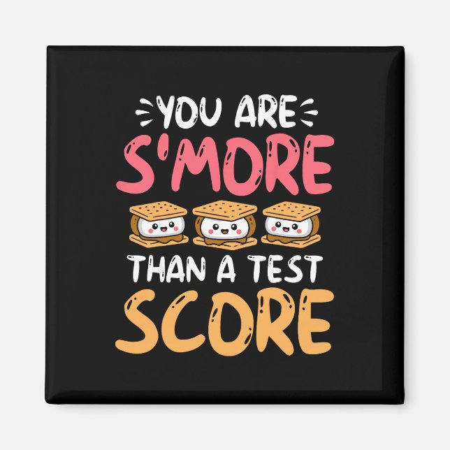 Aimant Vous êtes plus qu'un score de test - Jour de test  (Devant)