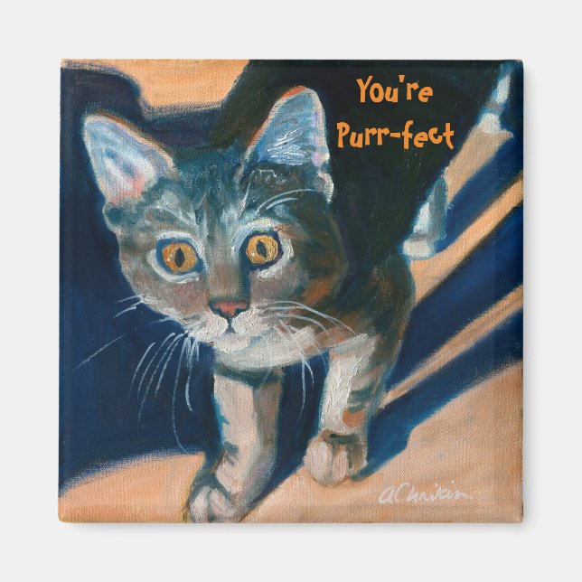 Aimant Vous êtes Purr-fect (Devant)