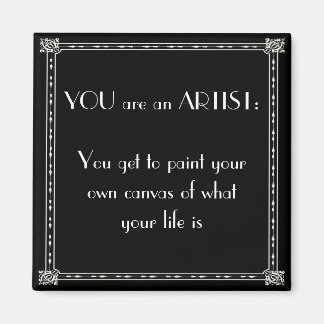 Aimant vous êtes un artiste