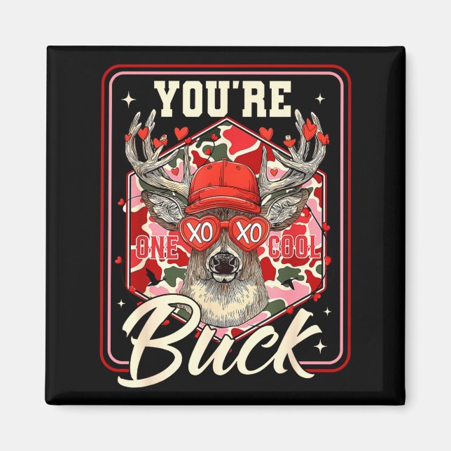 Aimant Vous êtes un super camouflage de buck pour la Sain (Devant)