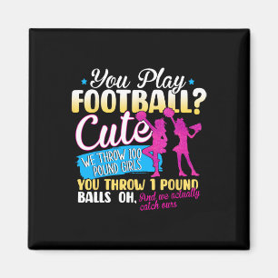 Aimant Vous Jouez Au Football Mignon Nous Lançons 100 Liv