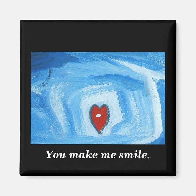 Aimant Vous me faites sourire. (Devant)