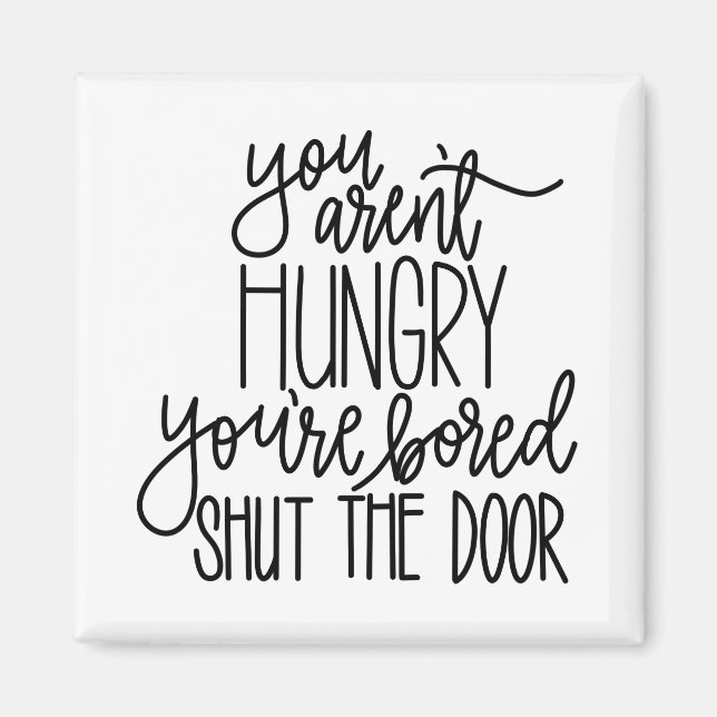 Aimant Vous n'avez pas faim d'aimant (Devant)