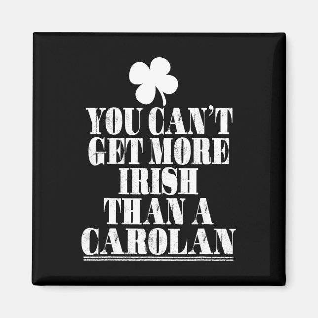 Aimant Vous ne pouvez pas être plus Irlandais que la Sain (Devant)