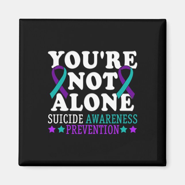 Aimant Vous n'êtes pas la seule prévention du suicide de  (Devant)