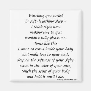 Aimant Vous observant dormir