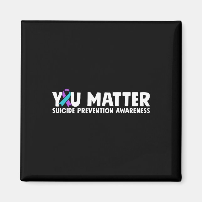 Aimant Vous Problème Prévention Suicide Sensibilisation T (Devant)