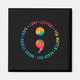 Aimant Vous Problème Semicolon Prévention Suicide Sensibi