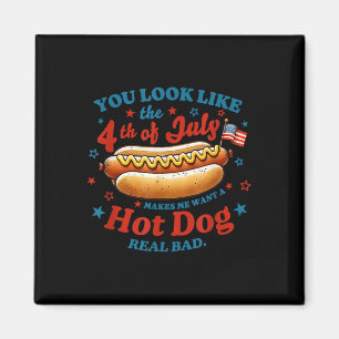 Aimant Vous ressemblez au hot dog du 4 juillet