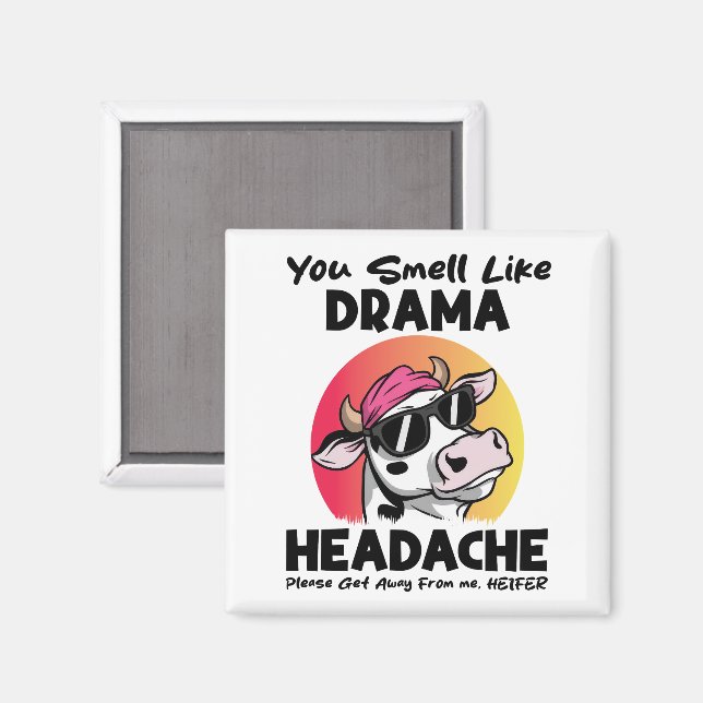 Aimant Vous Sentez Comme Drama Casque Cadeaux De Vache Sa (Recto/Verso)